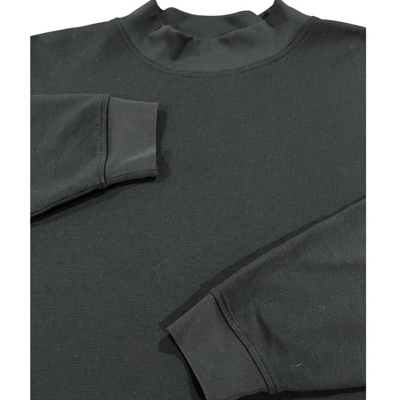 FootJoy Other - FootJoy Mens XXL Black Mock Neck Long Sleeve Golf Base Layer Shirt FJ Logo